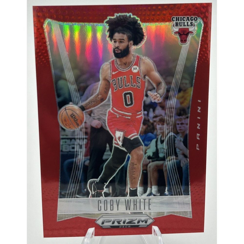 2023-2024 Prizm Deca  Coby‎ White   Red Prizm 171/199